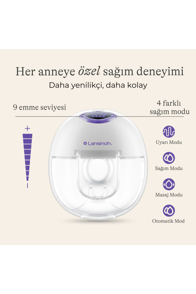 Giyilebilir Tekli Göğüs Pompası
