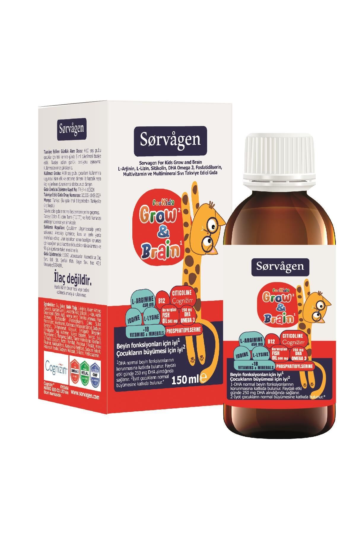 SORVAGEN GROWBRAIN KIDS SIVI