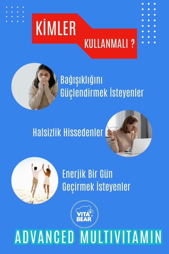 Advanced Immune Multivitamin - Güçlü Bağışıklık Ve Enerjik Bir Gün Için