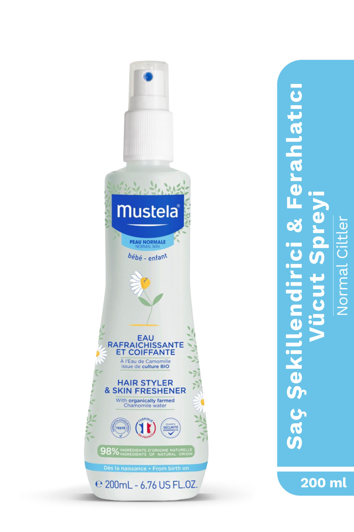 Saç Şekillendirici ve Ferahlatıcı Vücut Spreyi 200 ml