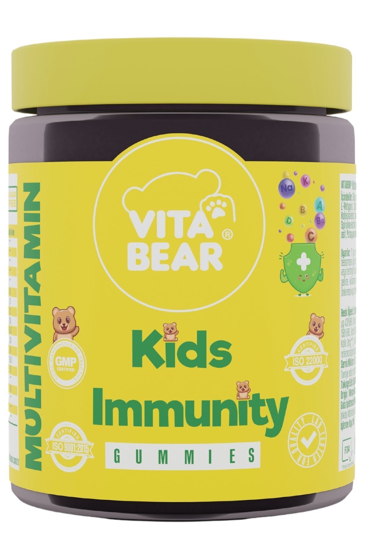 VITA BEAR KIDS MULTIVITAMIN 60 GUMMY