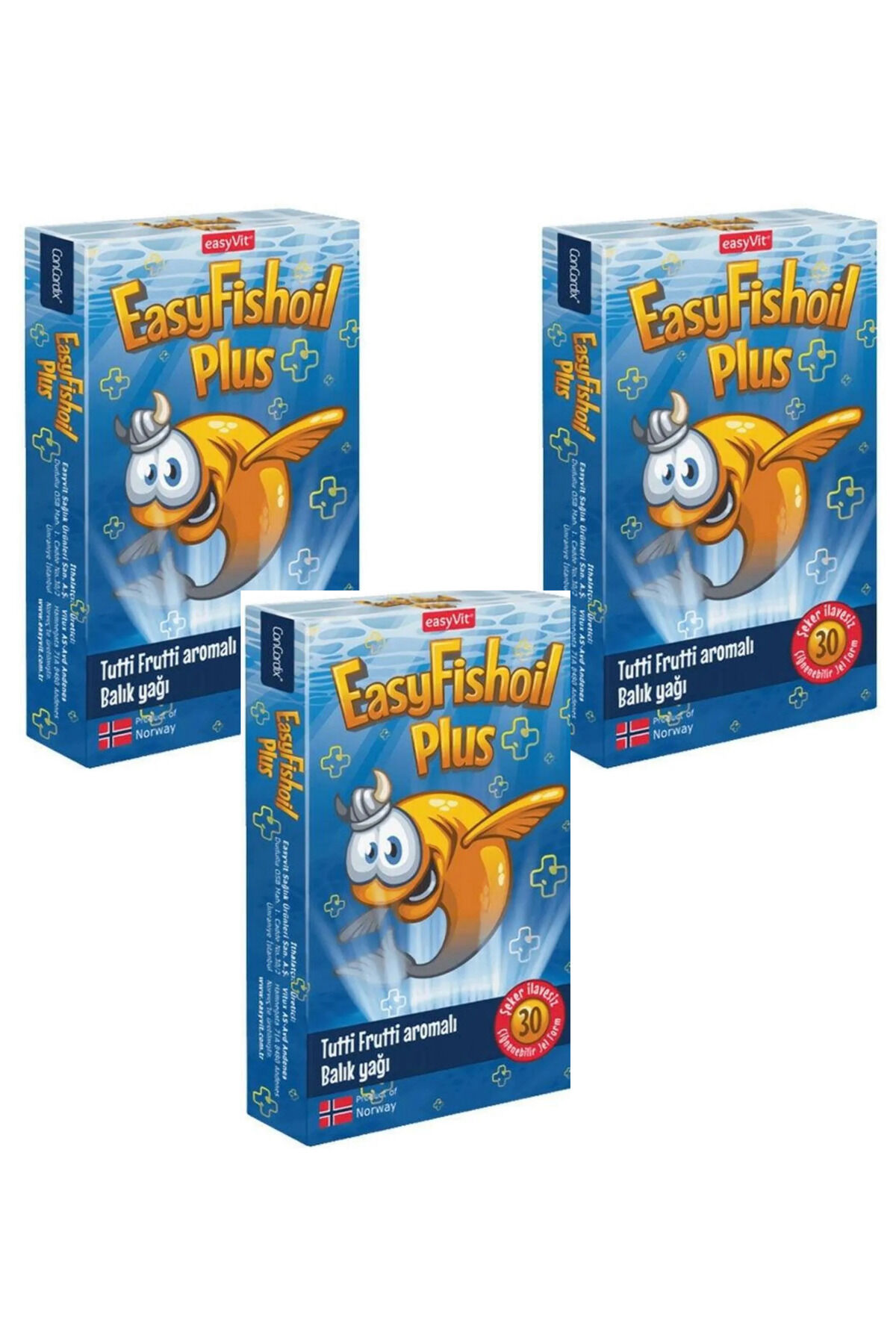 Easyvit Easyfishoil Grow 30 Jel Tablet X3