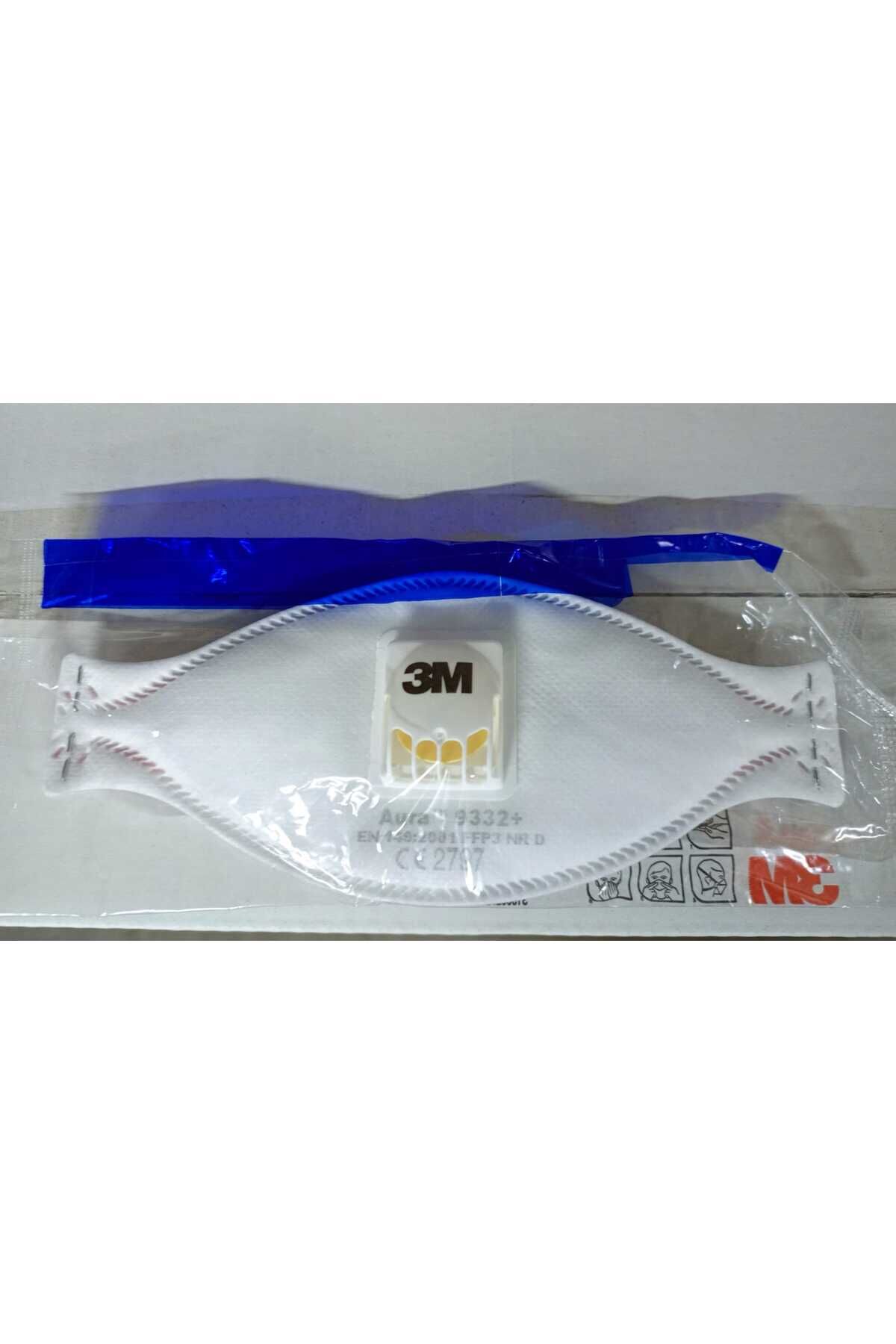 9332 VENTİLLİ MASKE 5 ADET.