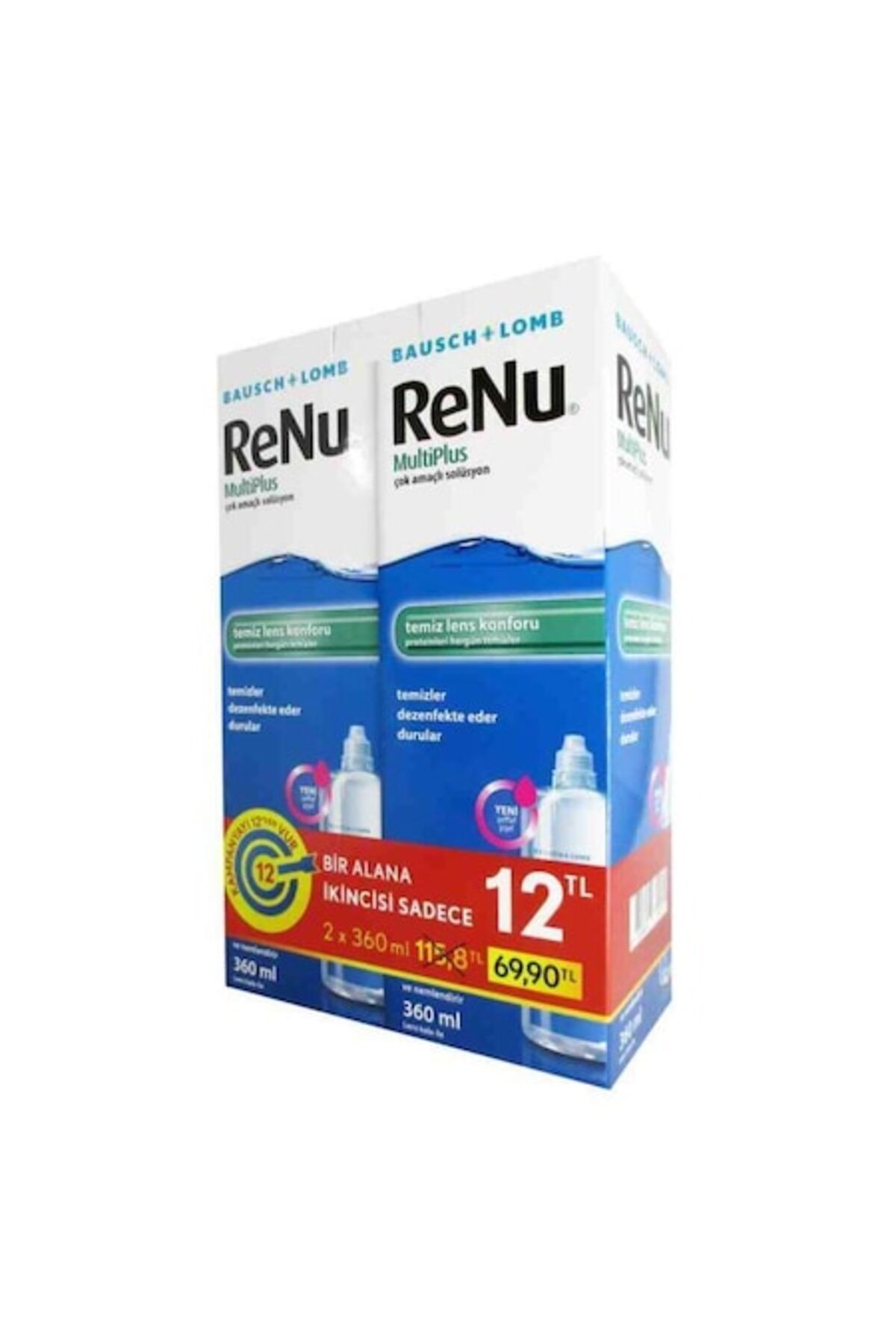 Multiplus Lens Solüsyonu 2 x 360 ml