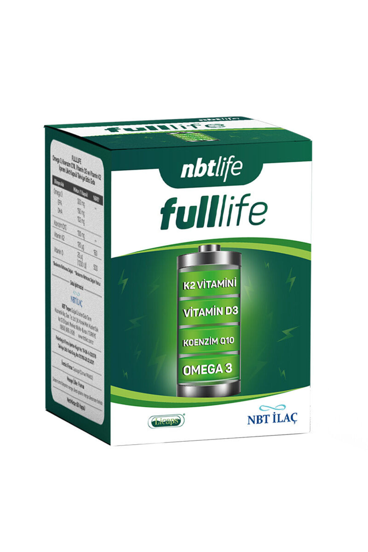 Nbtlife Fulllife 30 Kapsül