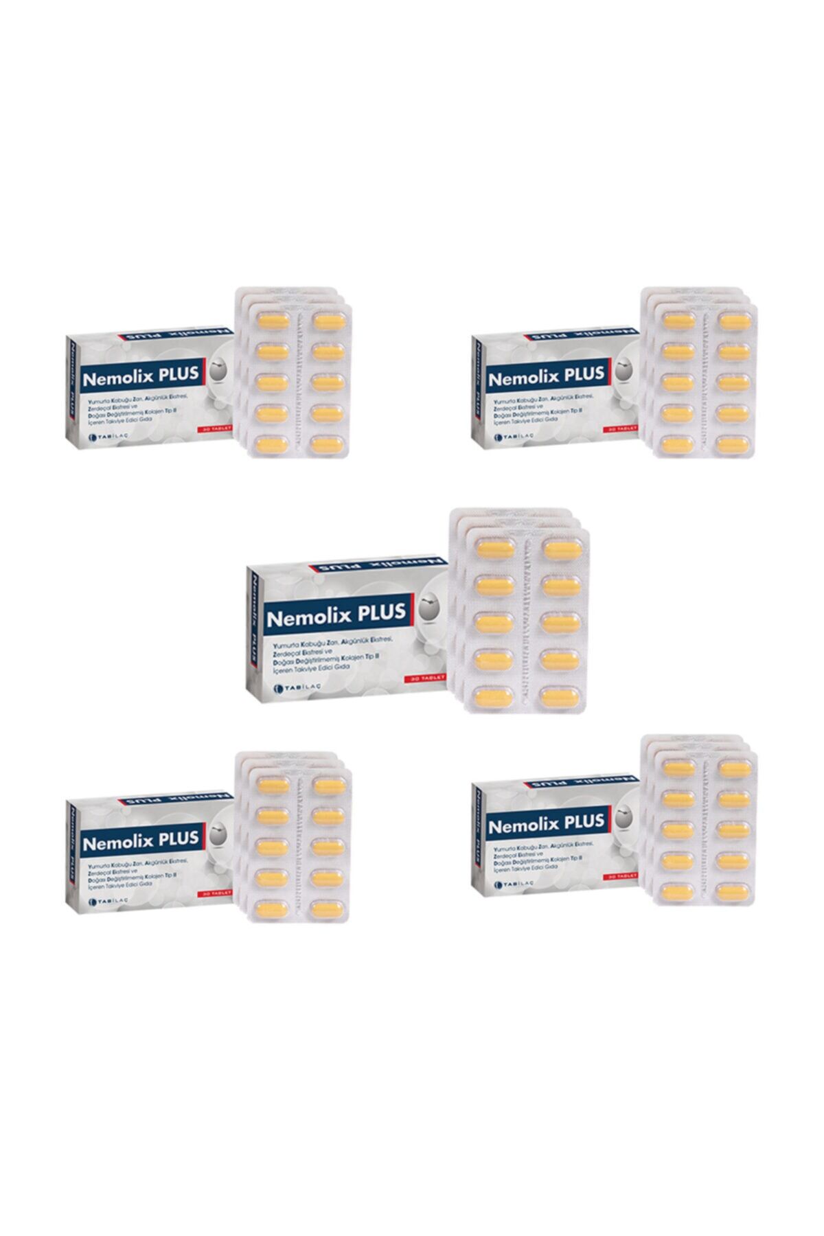 Nemolix Plus 30 Tablet X5 Adet