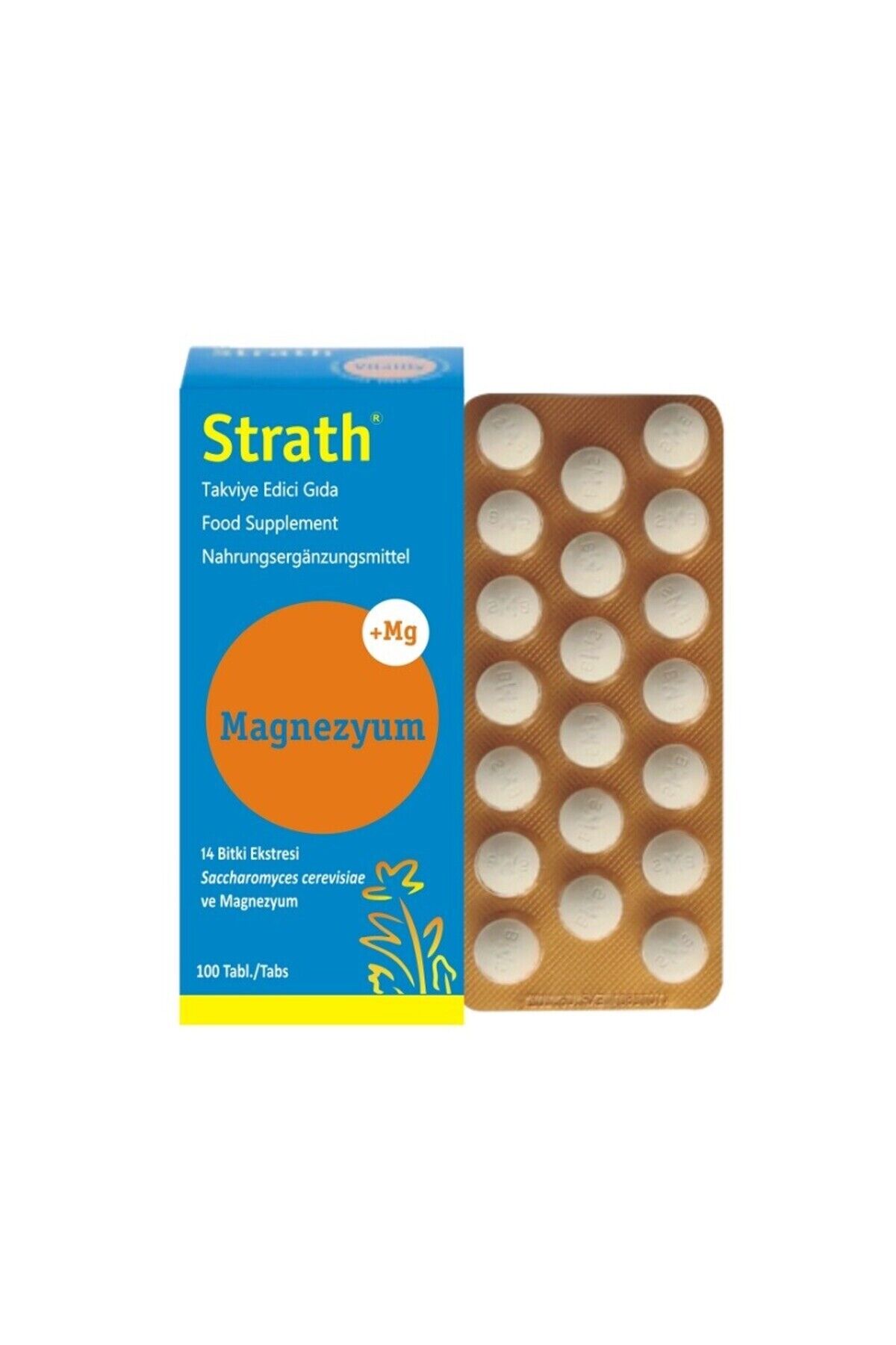 Magnezyum 100 Tablet