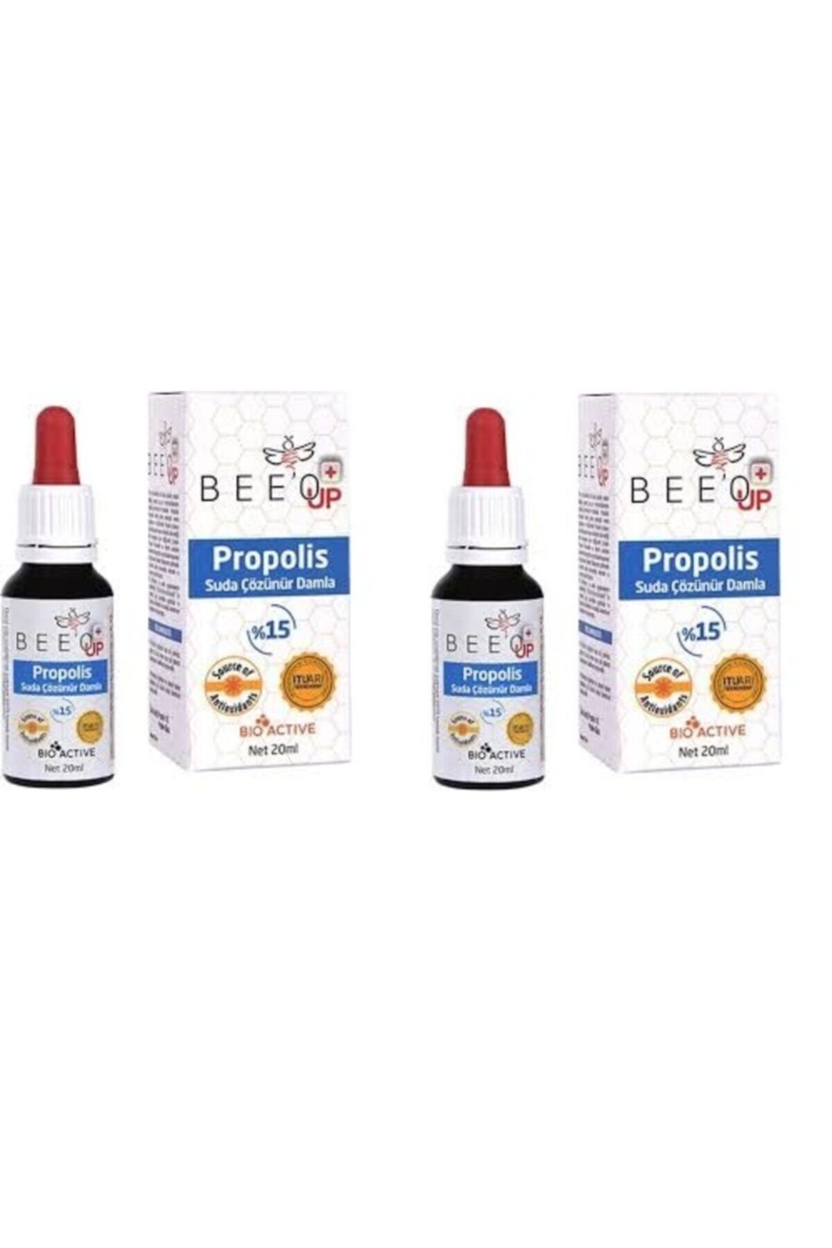 Beeo Propolis Suda Çözünür Damla (%15) - 2 Adet