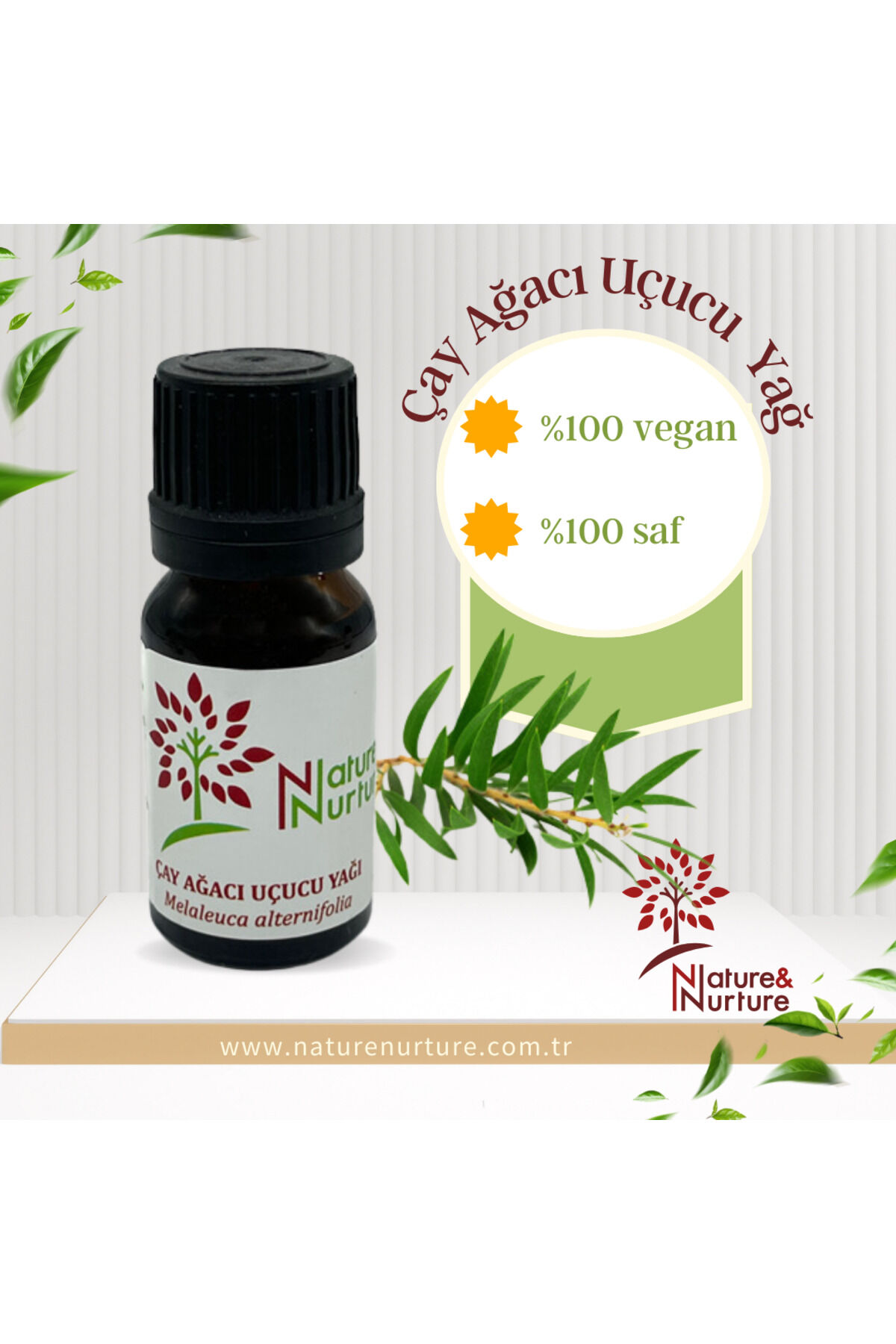 Esansiyel Çay Ağacı Uçucu Yağı 10 ml