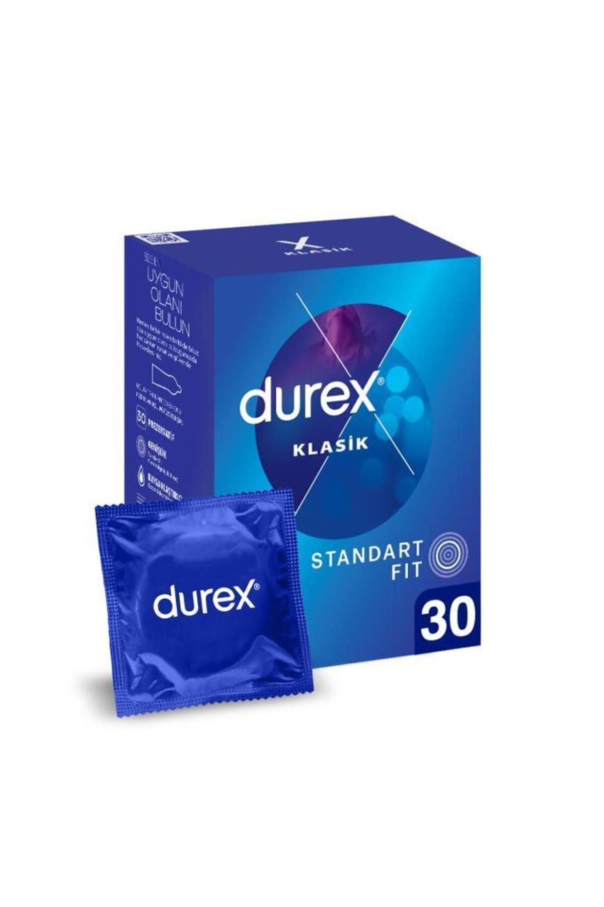 Klasik Prezervatif 30'lu, Temel Koruma, Standart Fit