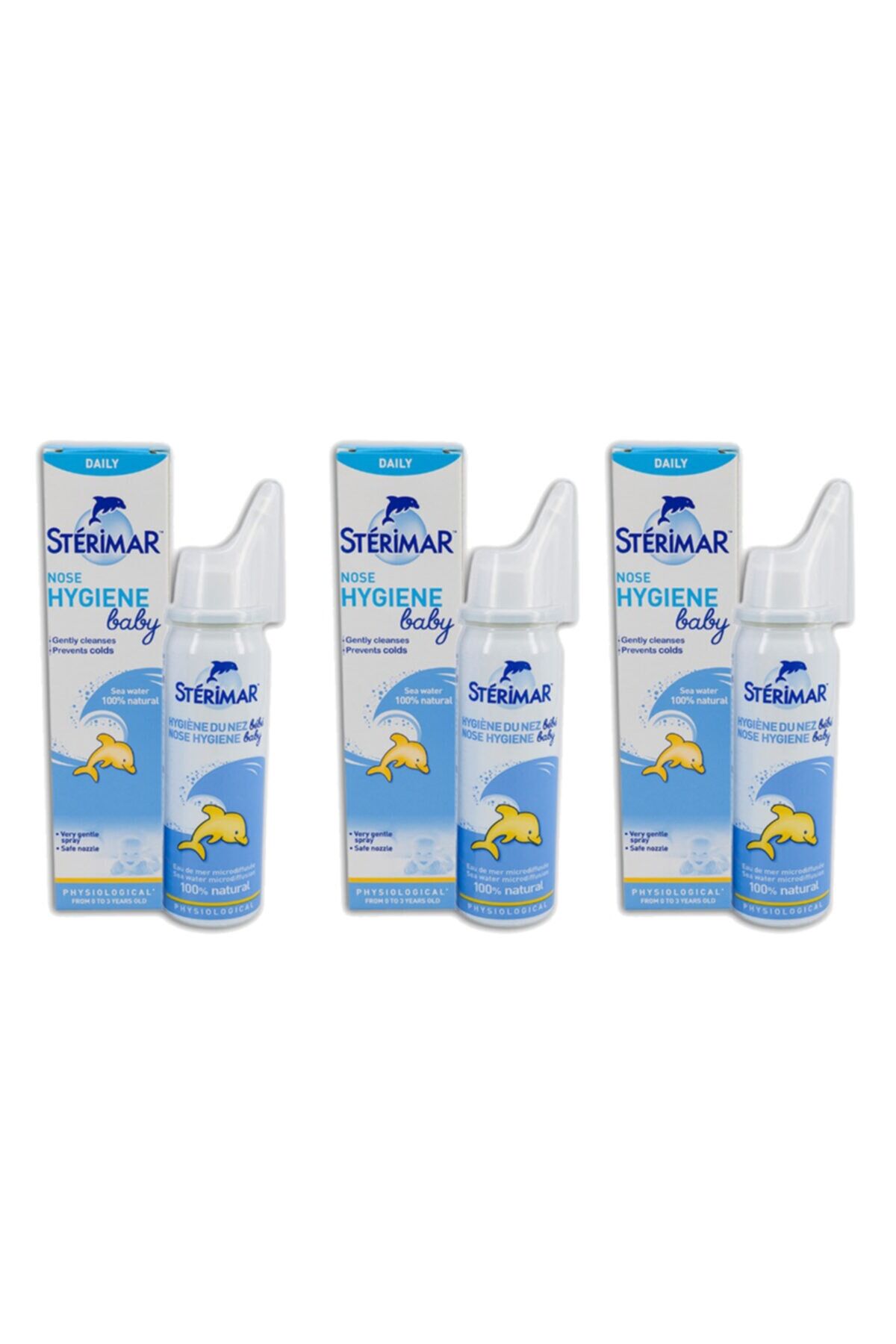 Bebek Deniz Suyu Burun Spreyi 50 ml X3 Adet