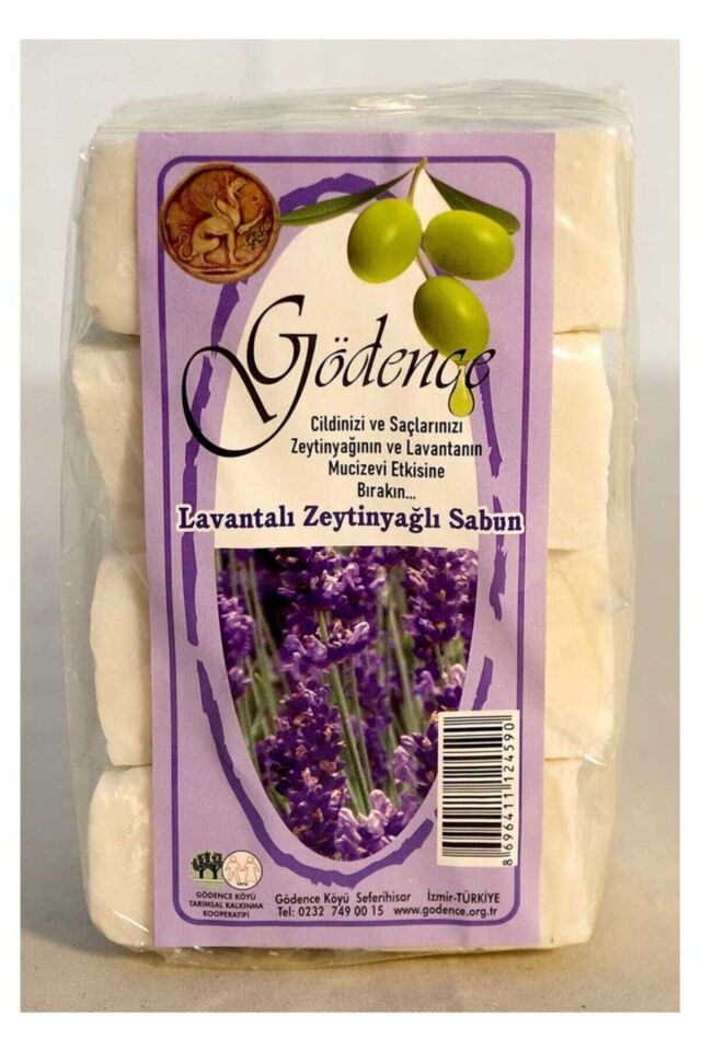 Lavantalı Zeytinyağlı Sabun 400 Gr - Gödence Kooperatifi