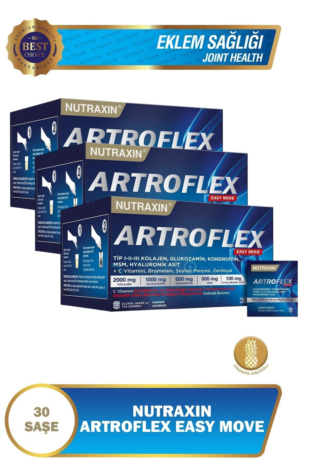 Artroflex Easy Move Saşe 30x6 gr 3 Adet