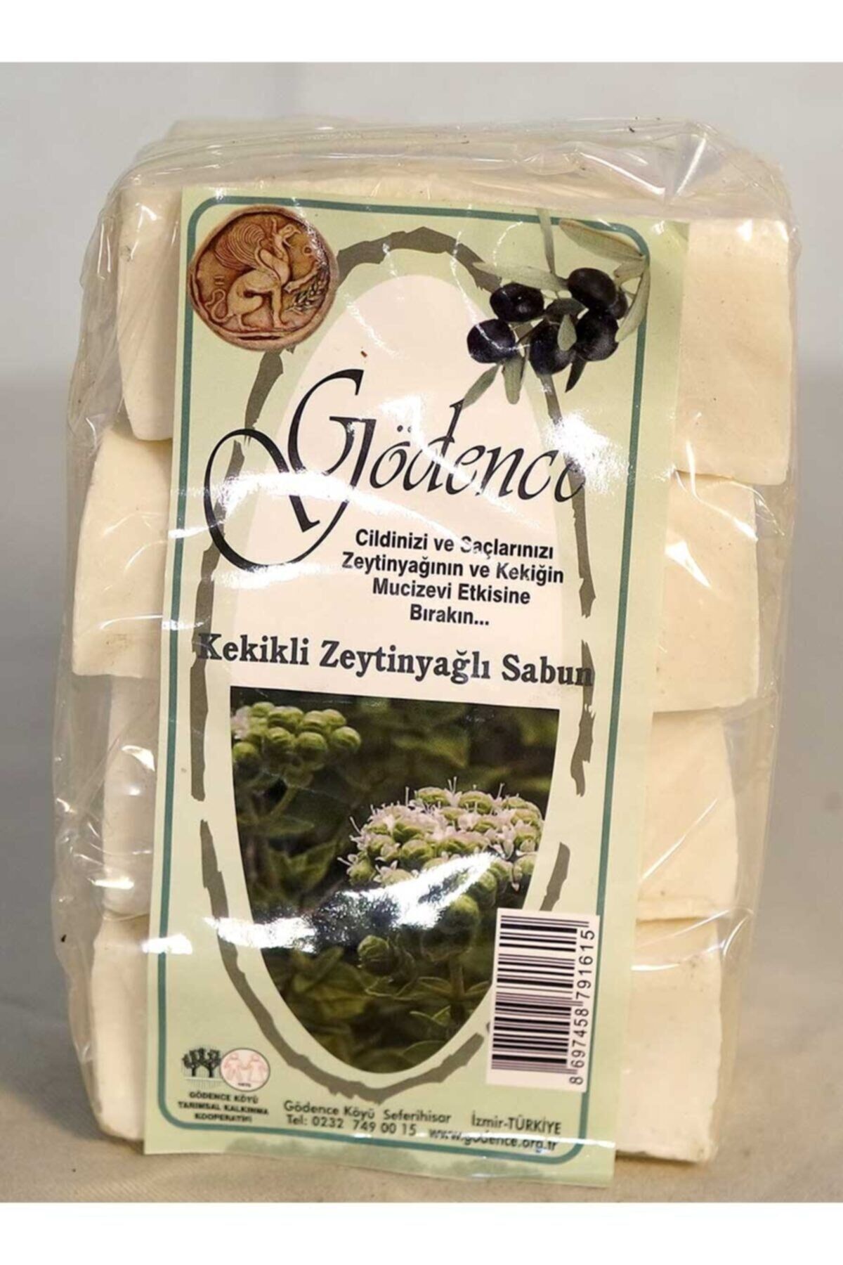 Kekikli Zeytinyağlı Sabun 400 Gr - Gödence Kooperatifi