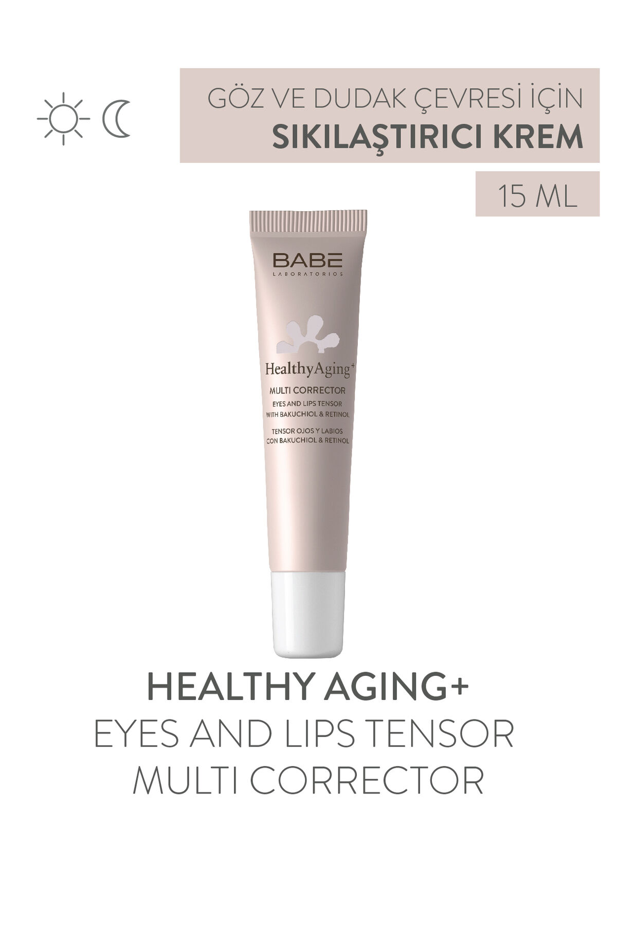 Healthyaging+ Eyes and Lips Tensor Multi Corrector 15ml - Sıkılaştırıcı Göz-Dudak Kremi