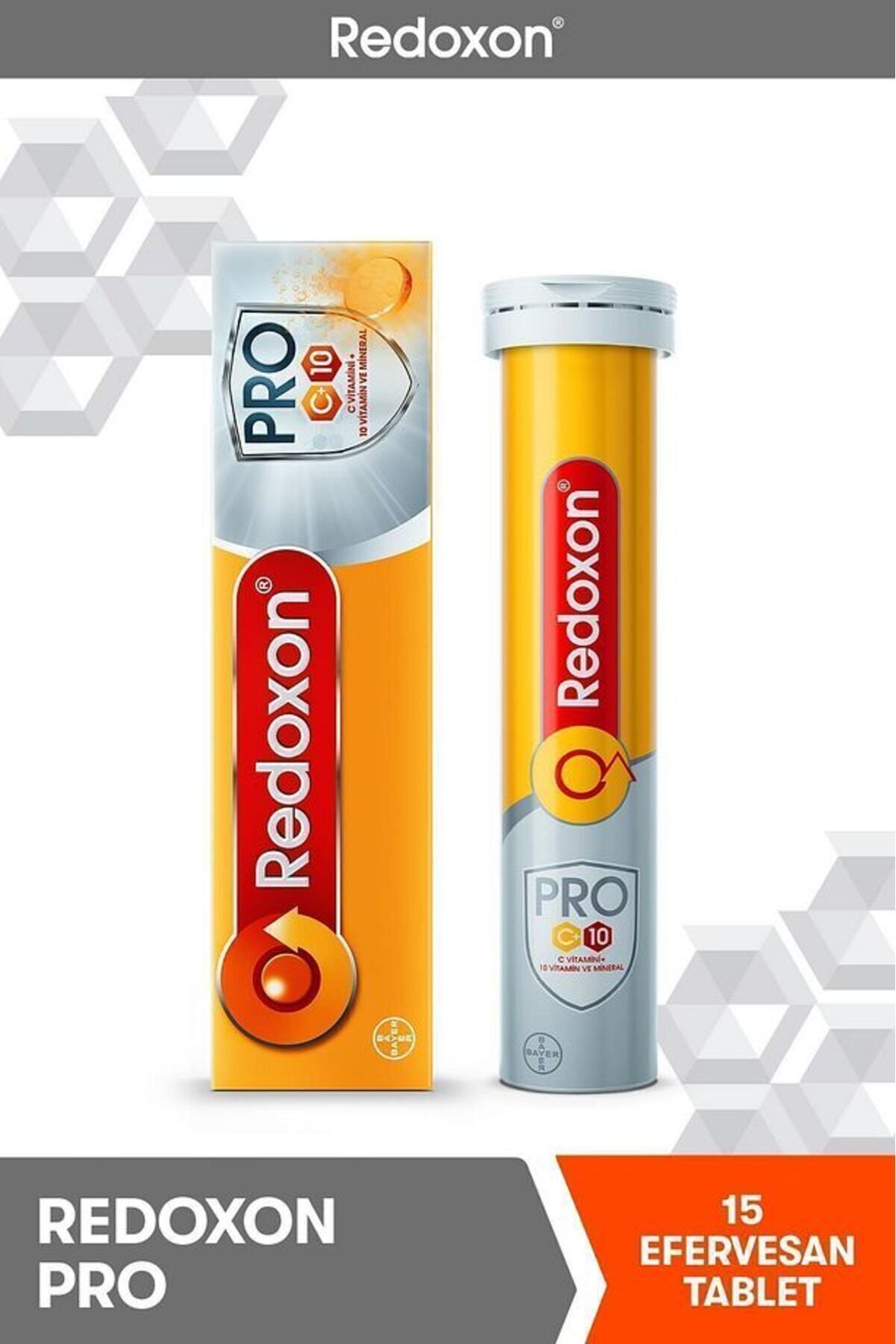 REDOXON PRO EFERVESAN 15 TABLET X 2