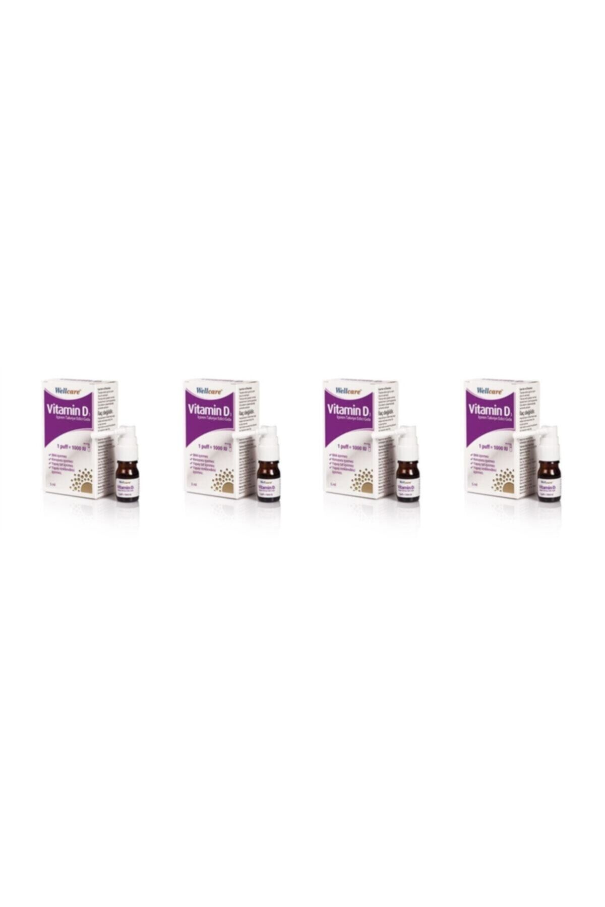 Vitamin D3 1000 Iu 5 Ml Sprey 4'lü Paket