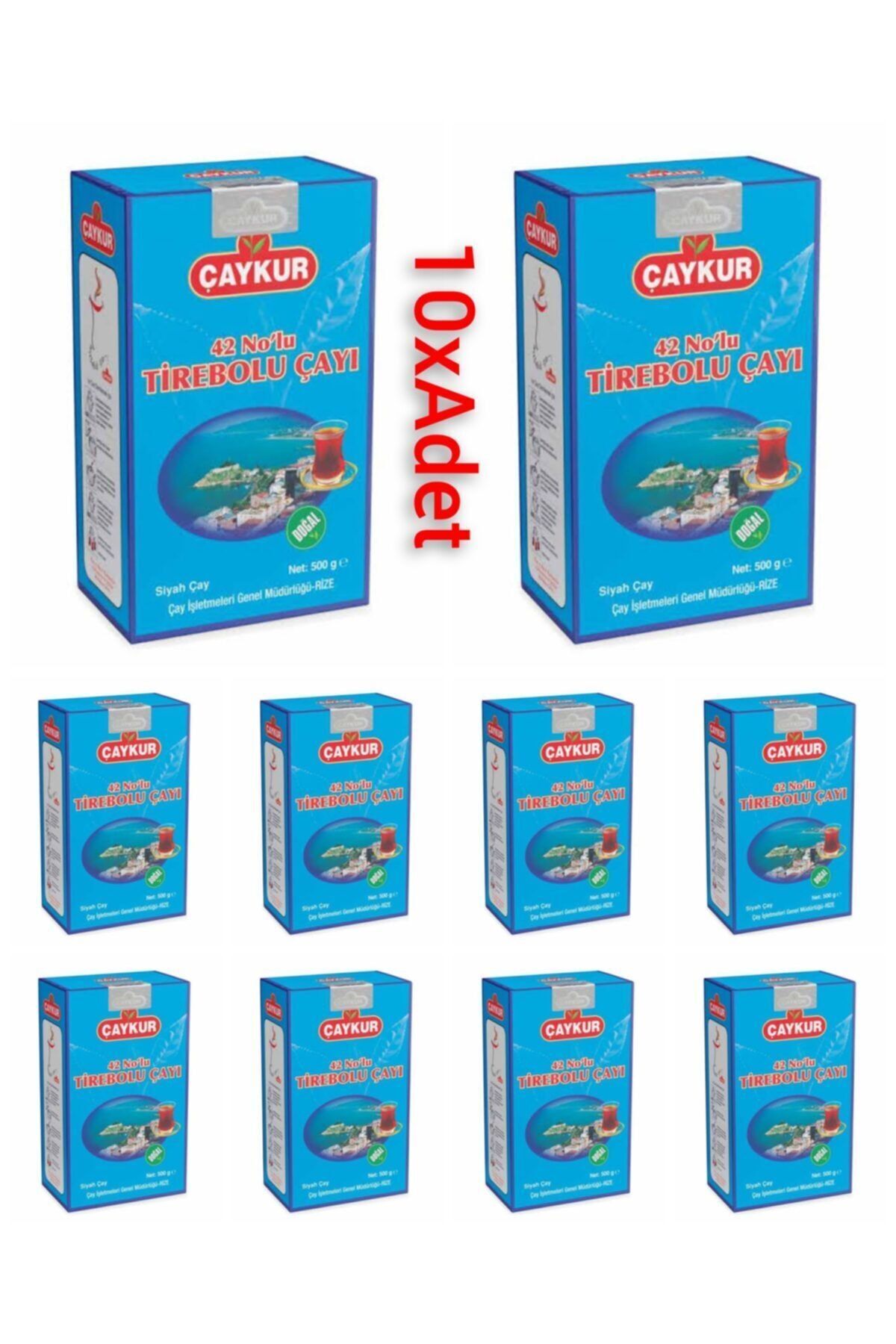 42 Nolu Tirebolu Çayı 500gr 10x Adet