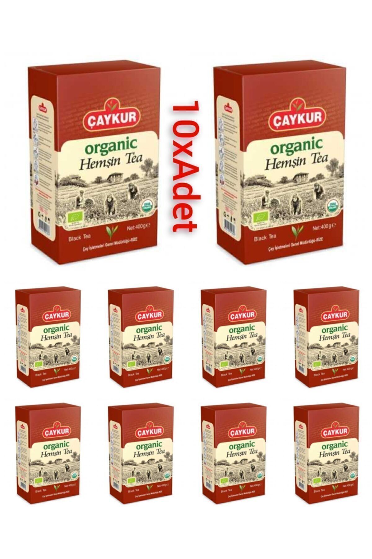 Organik Hemşin Çayı 400gr 10x Adet