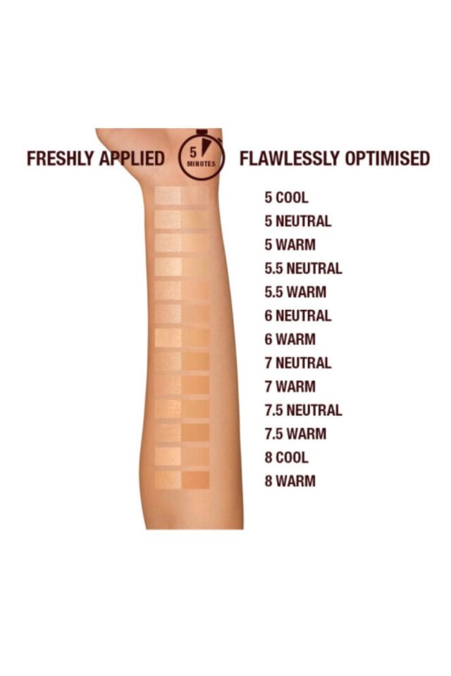 AIRBRUSH FLAWLESS FOUNDATION 5 WARM CHAUD 30ML.