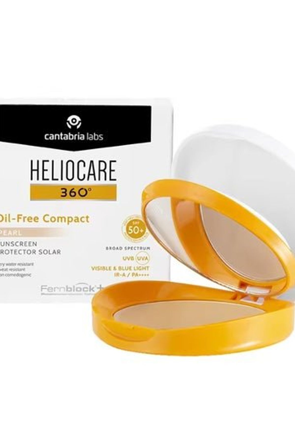 360º Spf 50 Oil-Free Compact Color Pearl