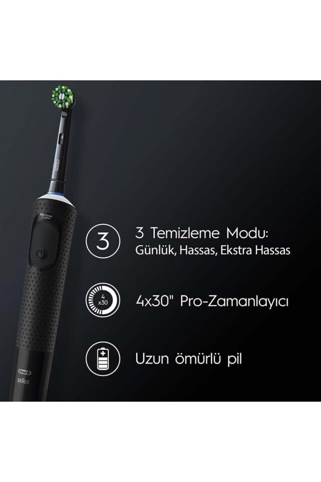 ORAL-B PRO VITALITY BLACK ŞARJLI DIS FIRÇASI