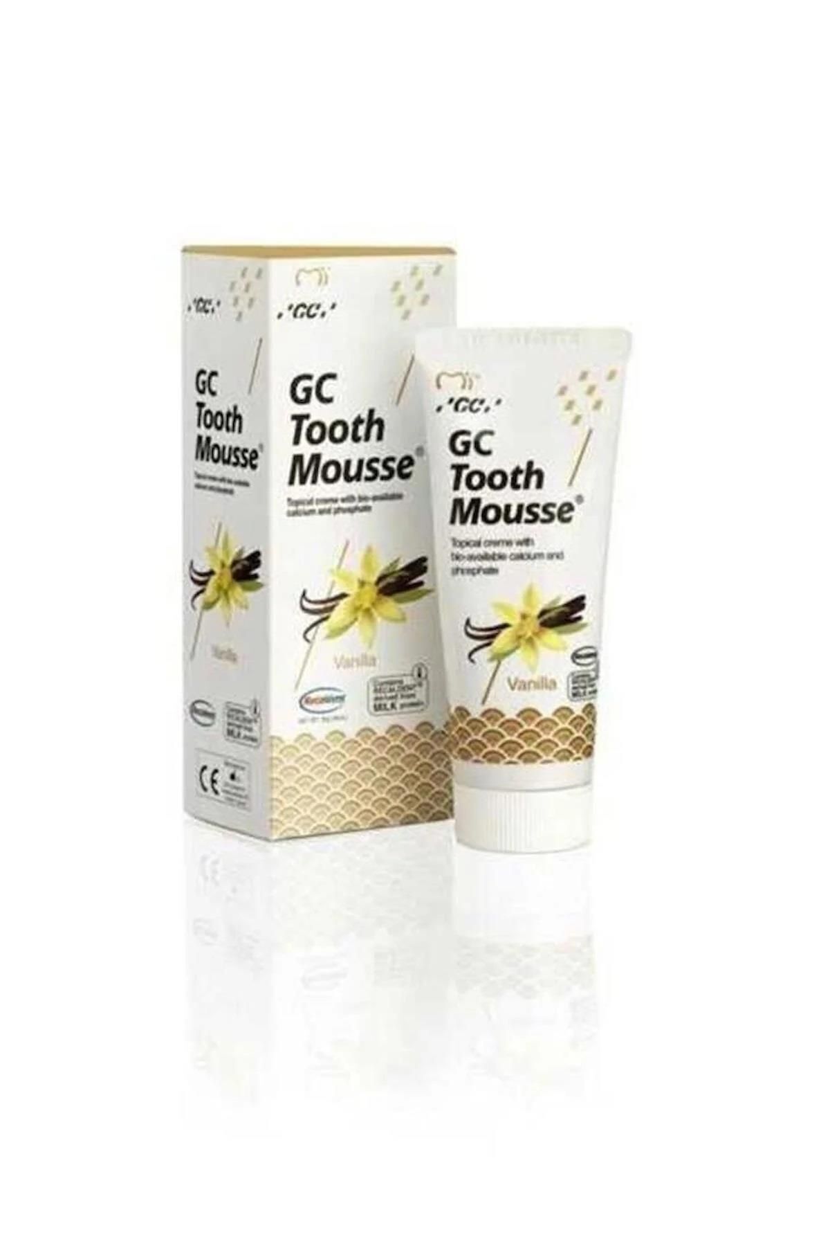 Mousse Diş Minesi Koruyucu Vanilya 40 gr
