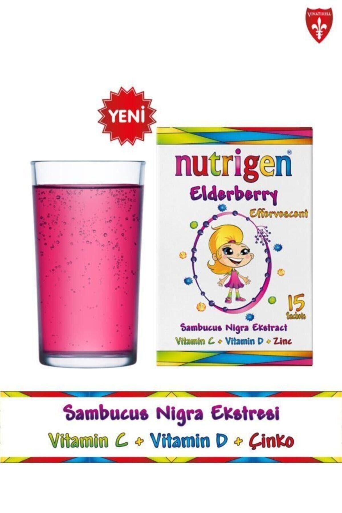 Elderberry Kara Mürver Efervesan 15 Saşe