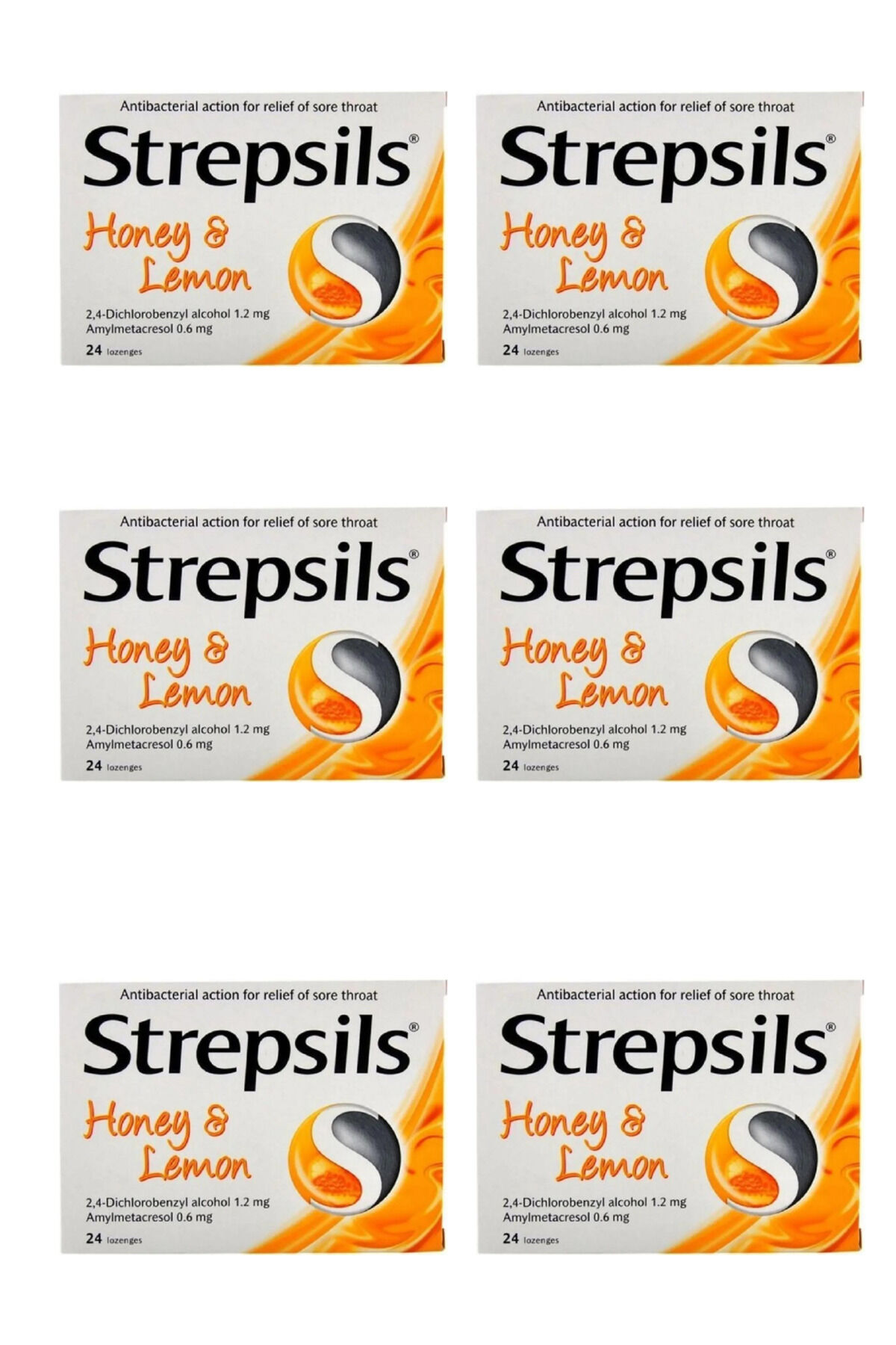 Strepsils Bal & Limon 24 Pastil 6 Adet
