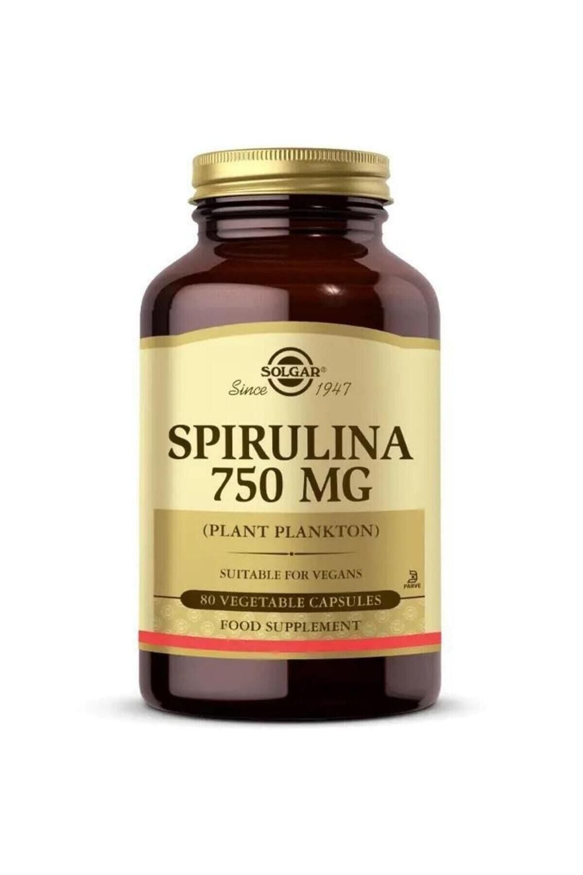 Spirulina 750 mg 80 Kapsül