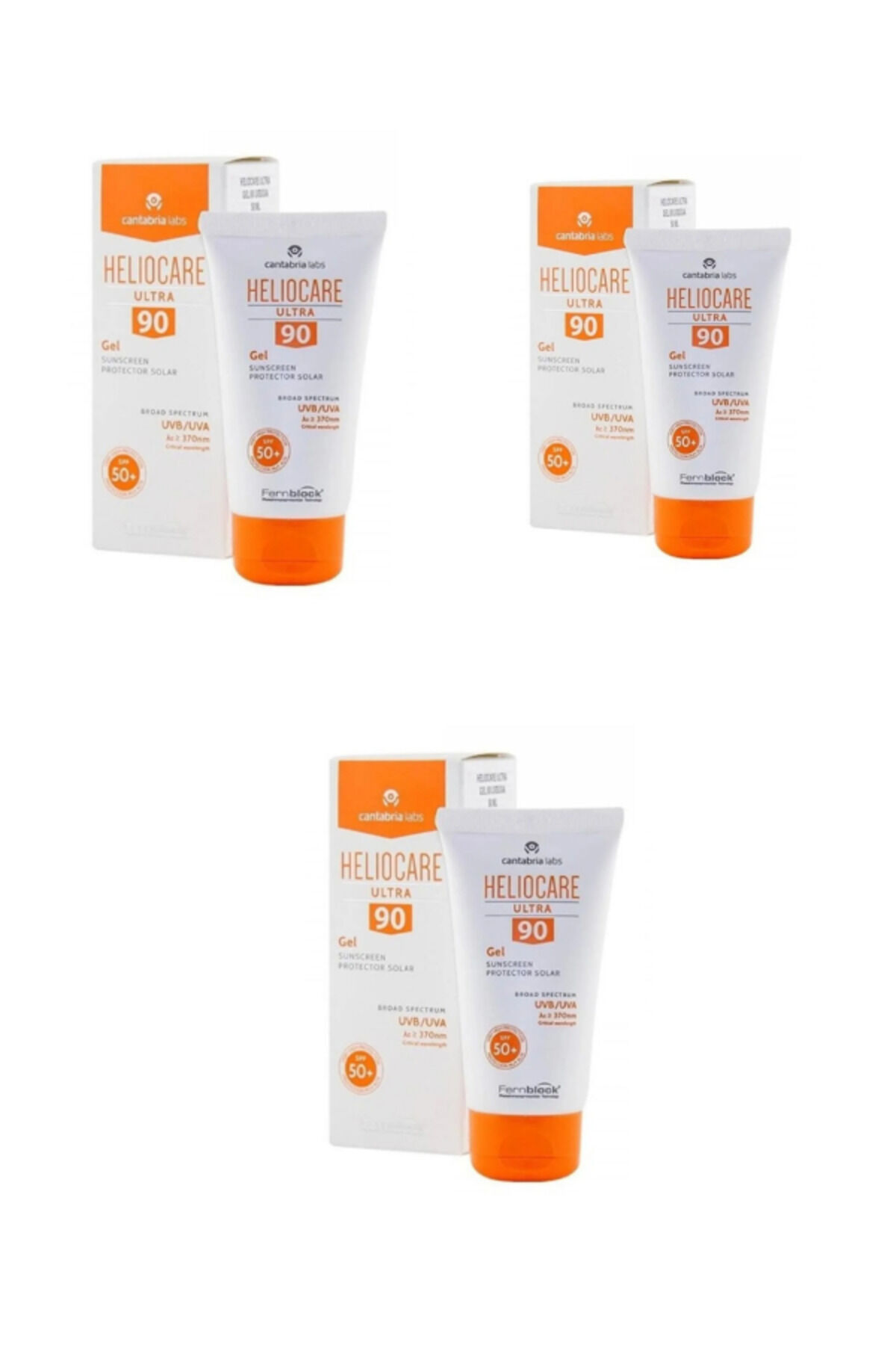 Ultra 90 Gel Spf50+ 50 Ml 3 ADET