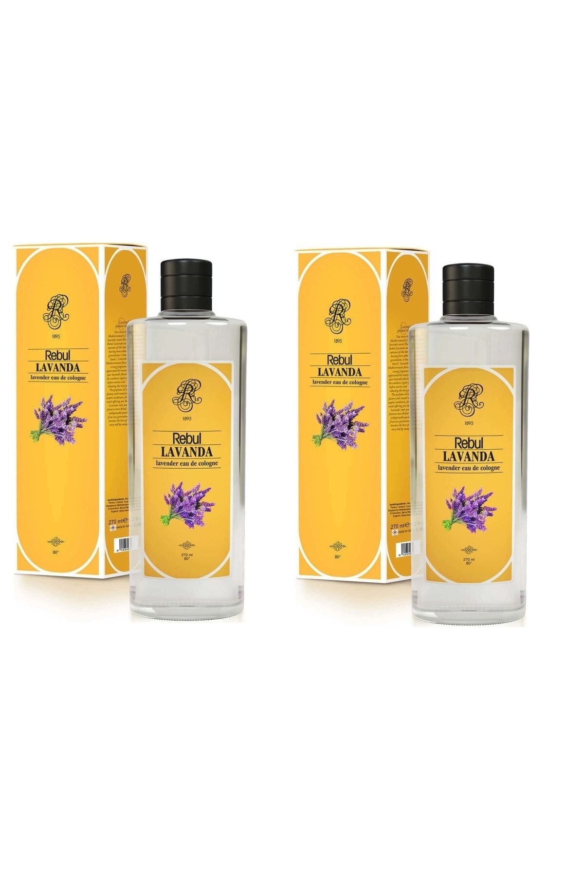 Hediyeli Lavanta 270 Ml Kolonya 2 Adet