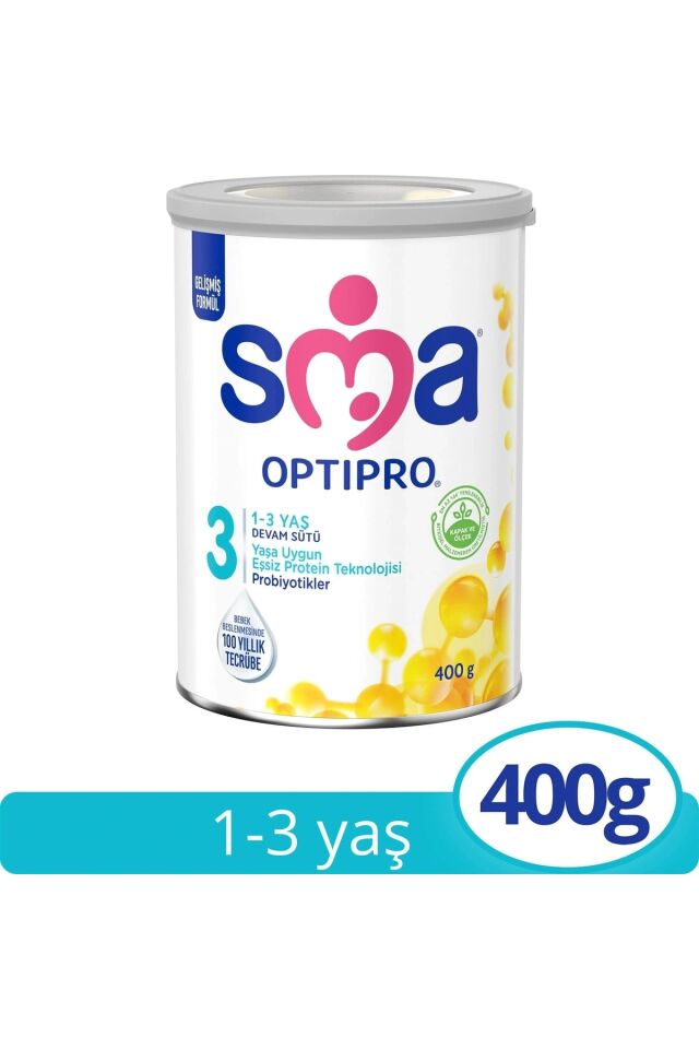 Optipro Probiyotik 3 Bebek Devam Sütü 1-3 Yaş 400gr