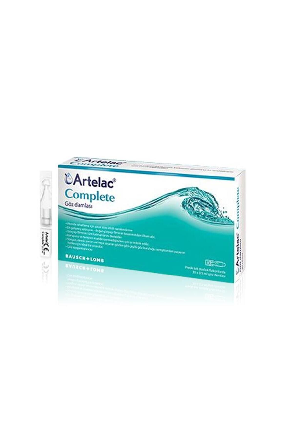 Skt:09/2021 Artelac Complete Tek Dozluk Göz Damlası 30*0,5ml