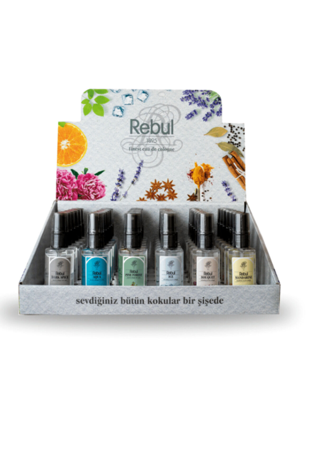 36lı Set 50ml Sprey Kolonya