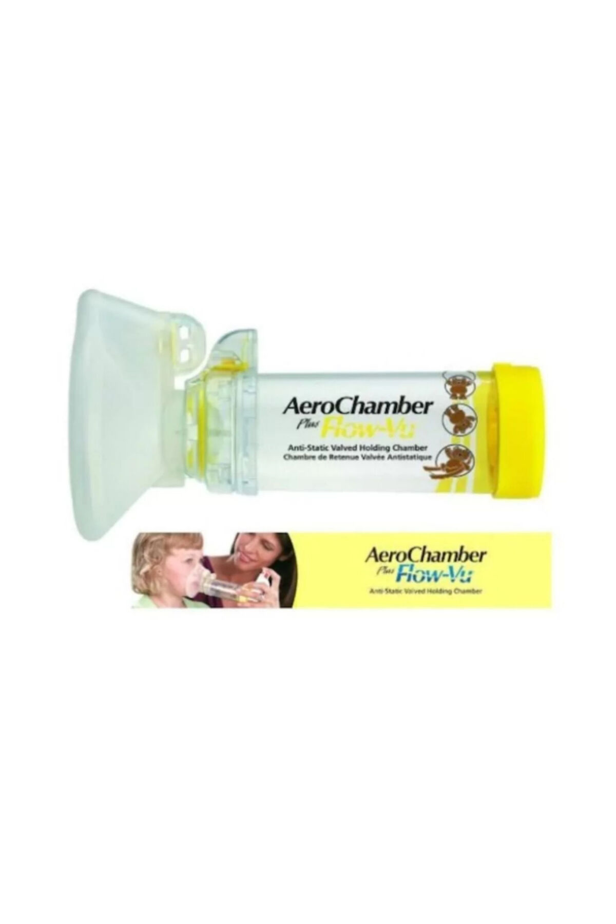 AEROCHAMBER PLUS  SARI İNHALASYON CİHAZI
