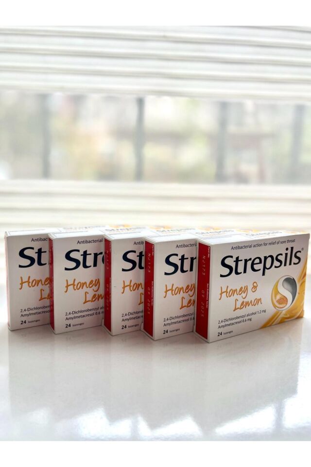 Strepsils Bal & Limon 24 Pastil 5 Adet