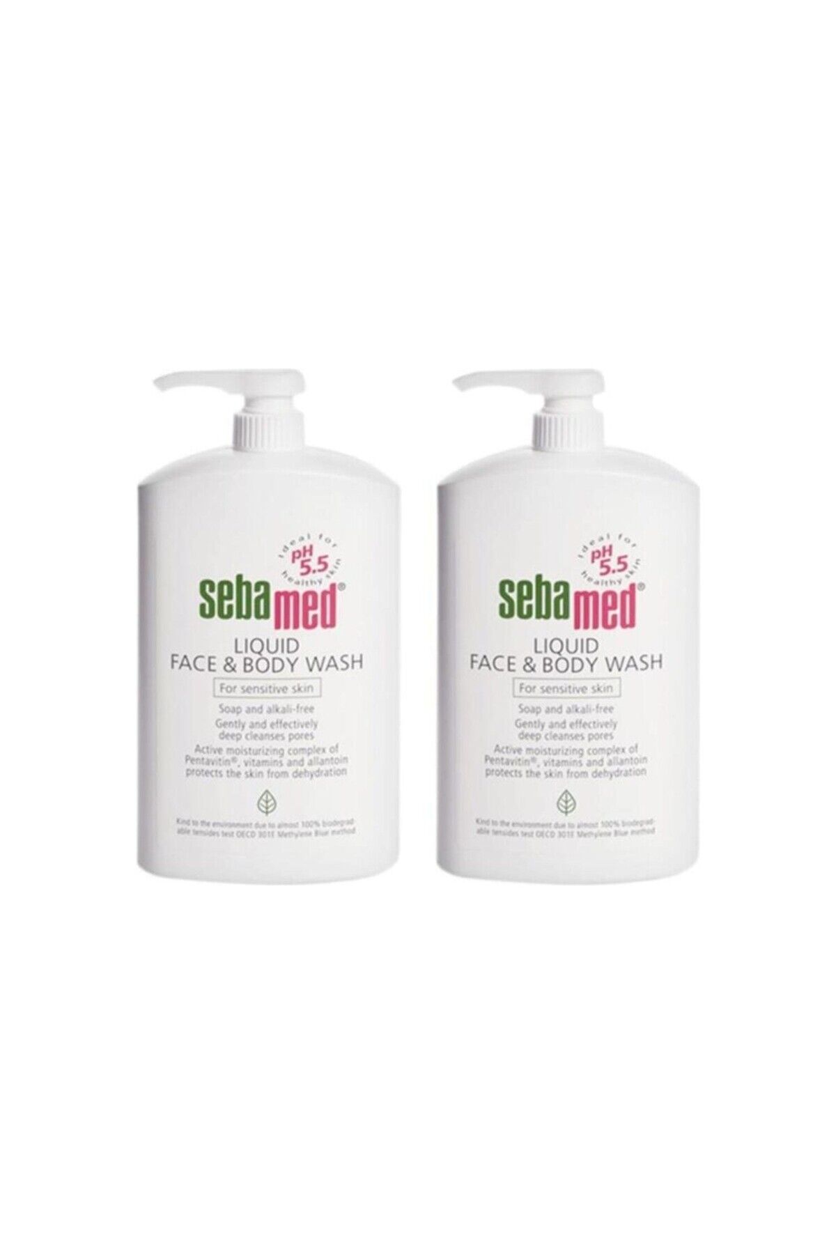 Sebamed Likit Yüz Ve Vücut Temizleme Jeli 1000 ml X 2 Adet