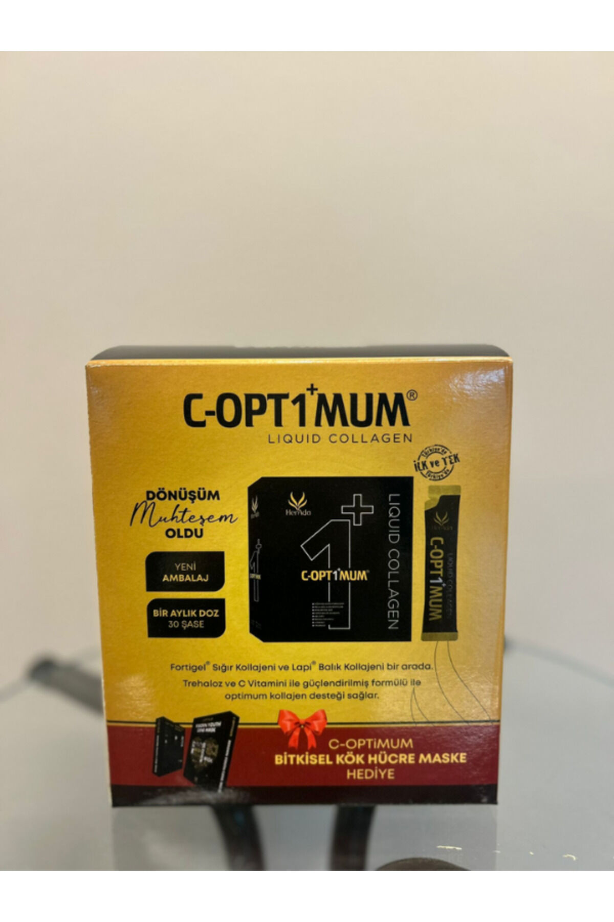 Likit Kolajen 25 ml X 30 Adet Aylık Paket Maske Hediyeli Paket