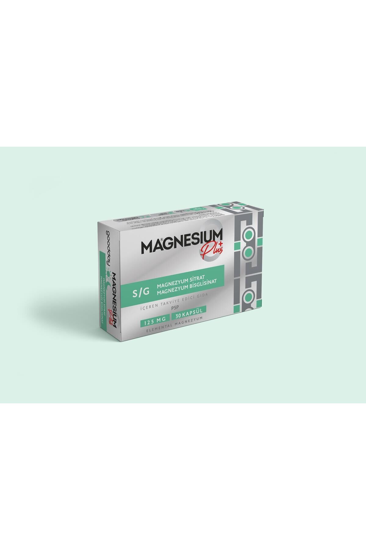 MAGNEZYUM S/G BISG. SİTRAT & P5P 30 Kapsül
