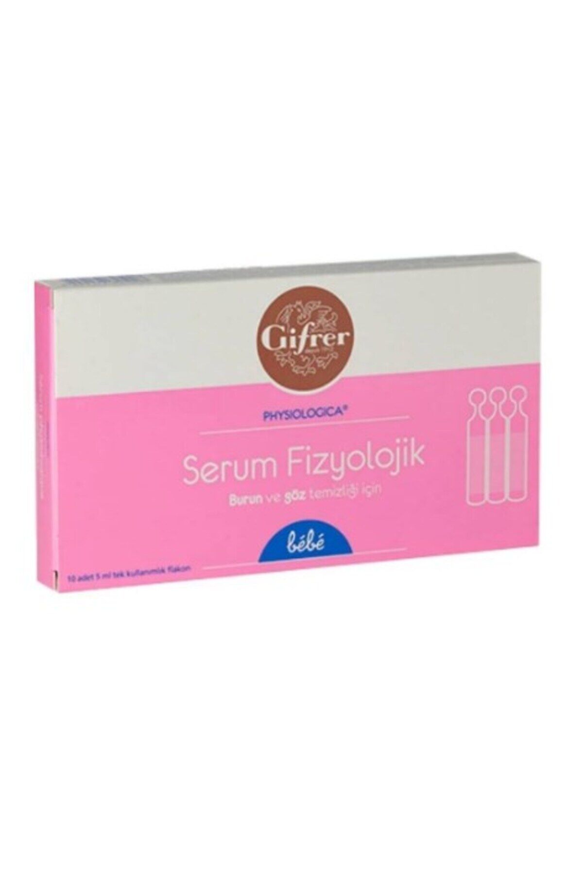 GIFRER SOLUSYON STERIL BURUN/GOZ SOLUSYONU %0.9 10x5 ML LIK SISE