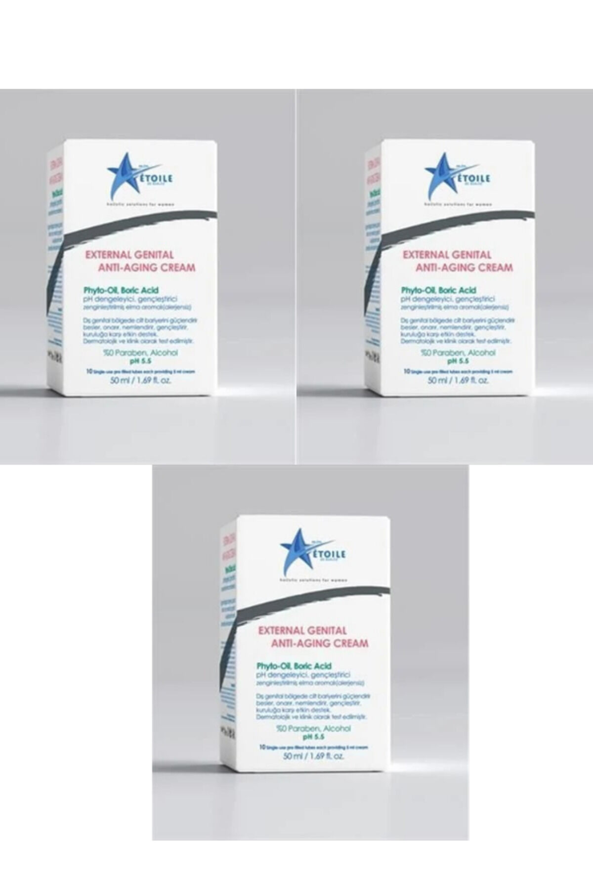 Mon External Genital Anti Aging Cream 50 ml 3 ADET
