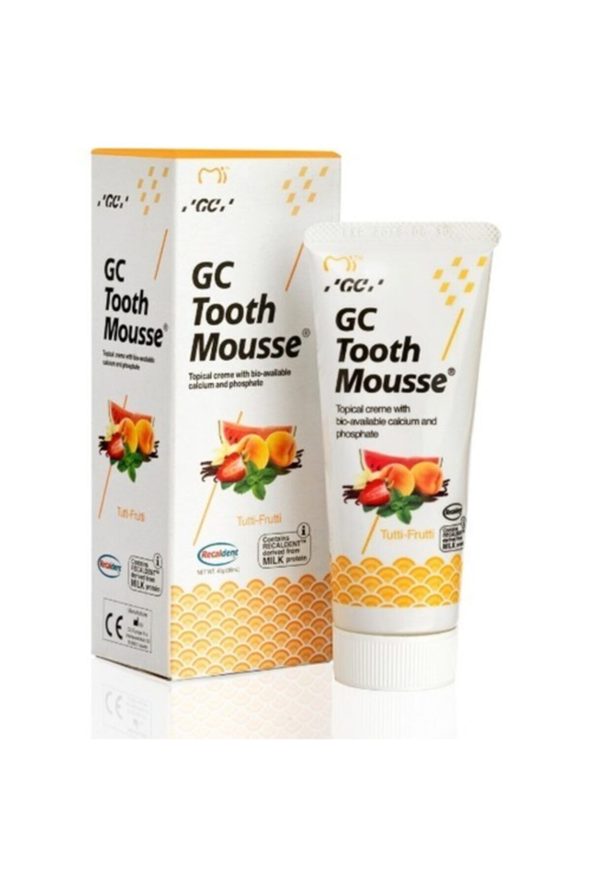 Mousse Diş Mine Koruyucu Bakım Kremi Macunu Tutti-frutti 40 Gr