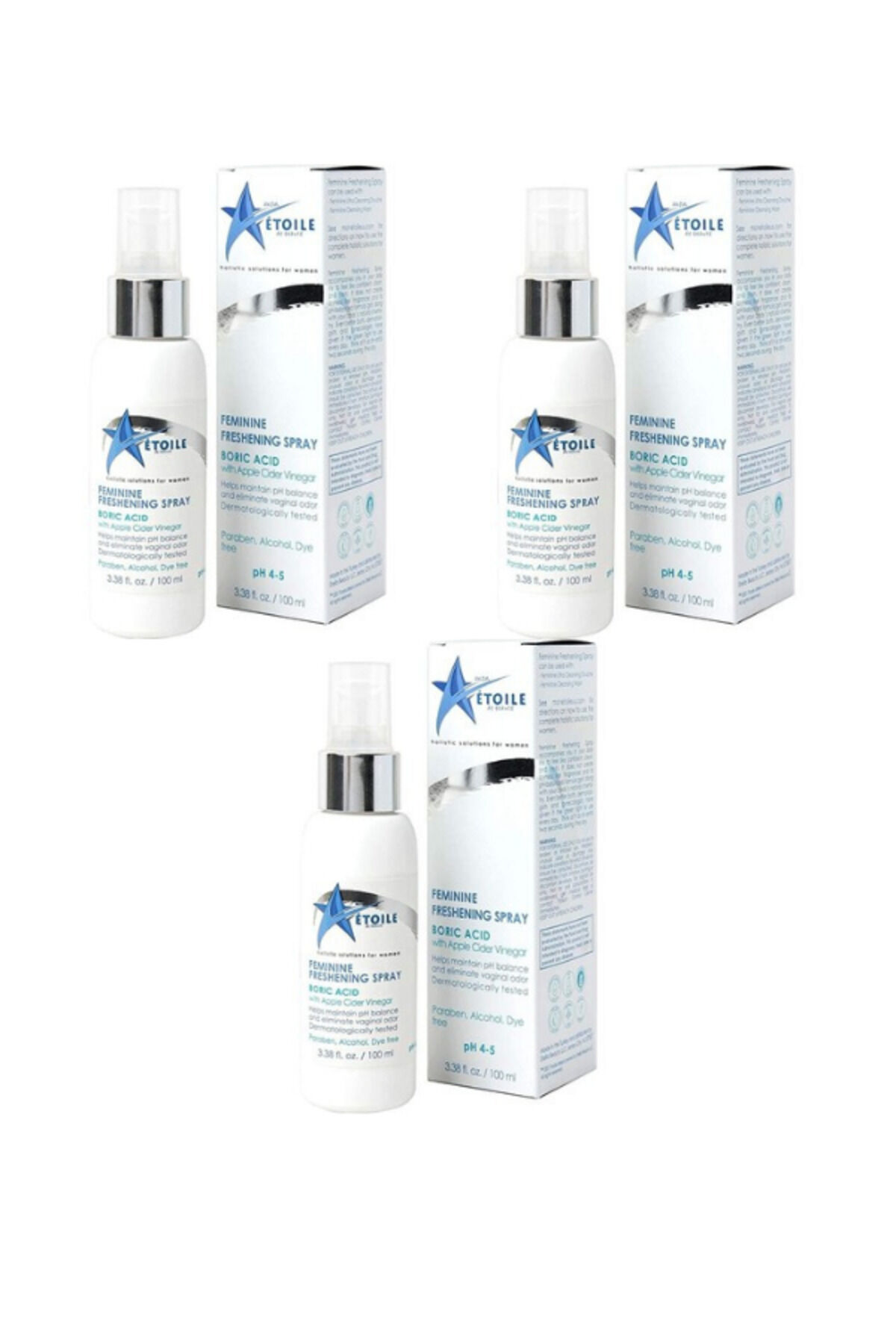Etoıle Female Fres Spray Intım Sprey 3 ADET
