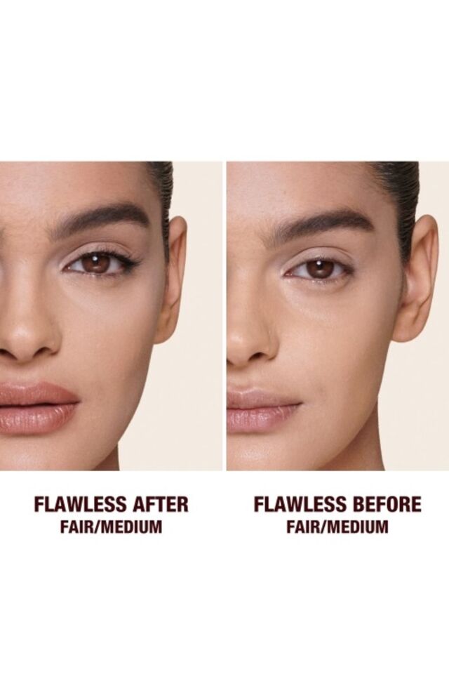 AIRBRUSH BRIGHTENING FLAWLESS FINISH FAIR - MEDIUM Pudra