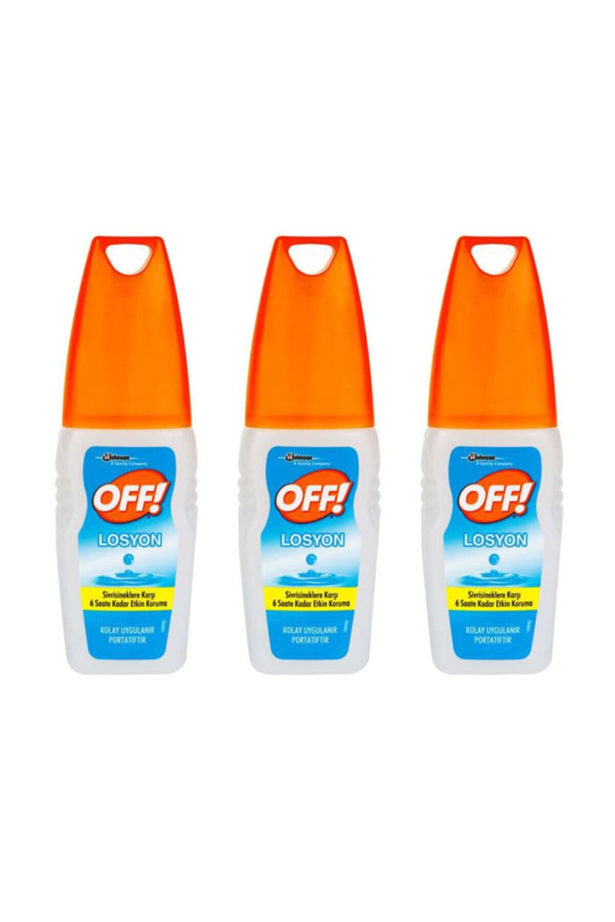 Off Sinekkovar Losyon 100 ml 3'lü Paket