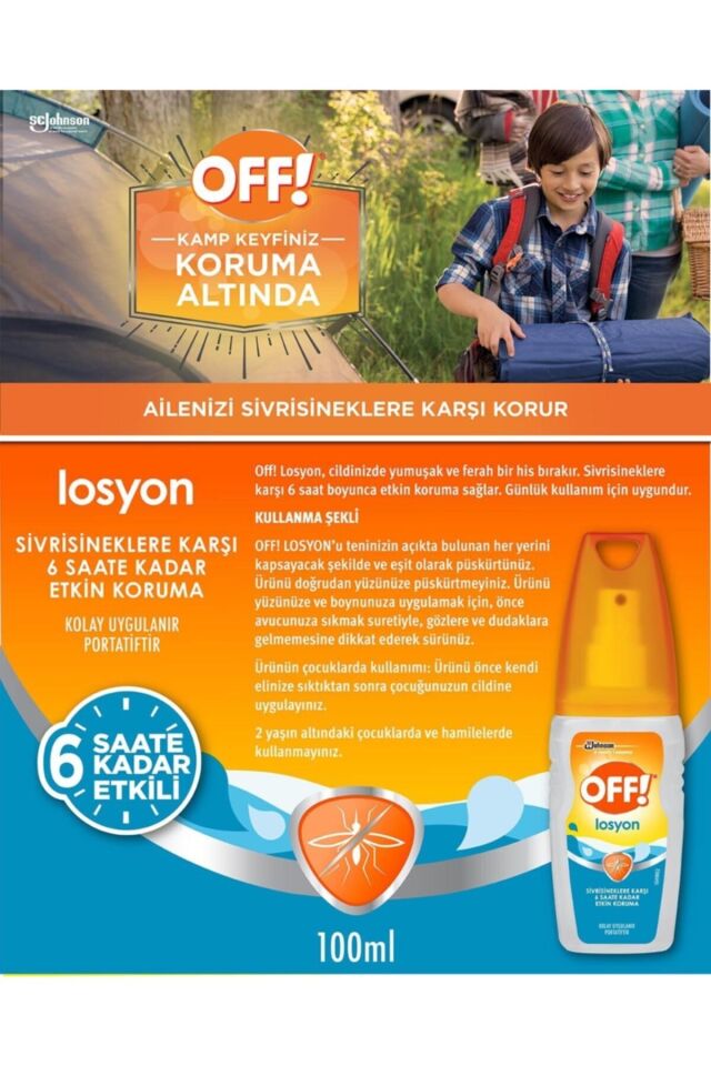 Losyon Sinekkovar 100 ml x 4 Adet