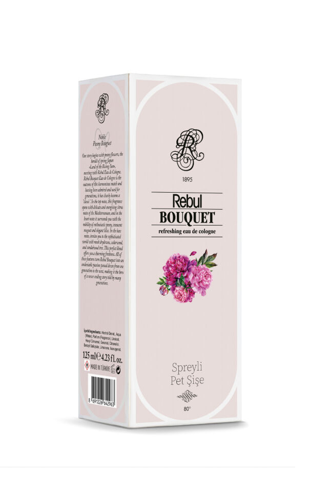 125ml Bouquet Spreyli Kolonya Pet