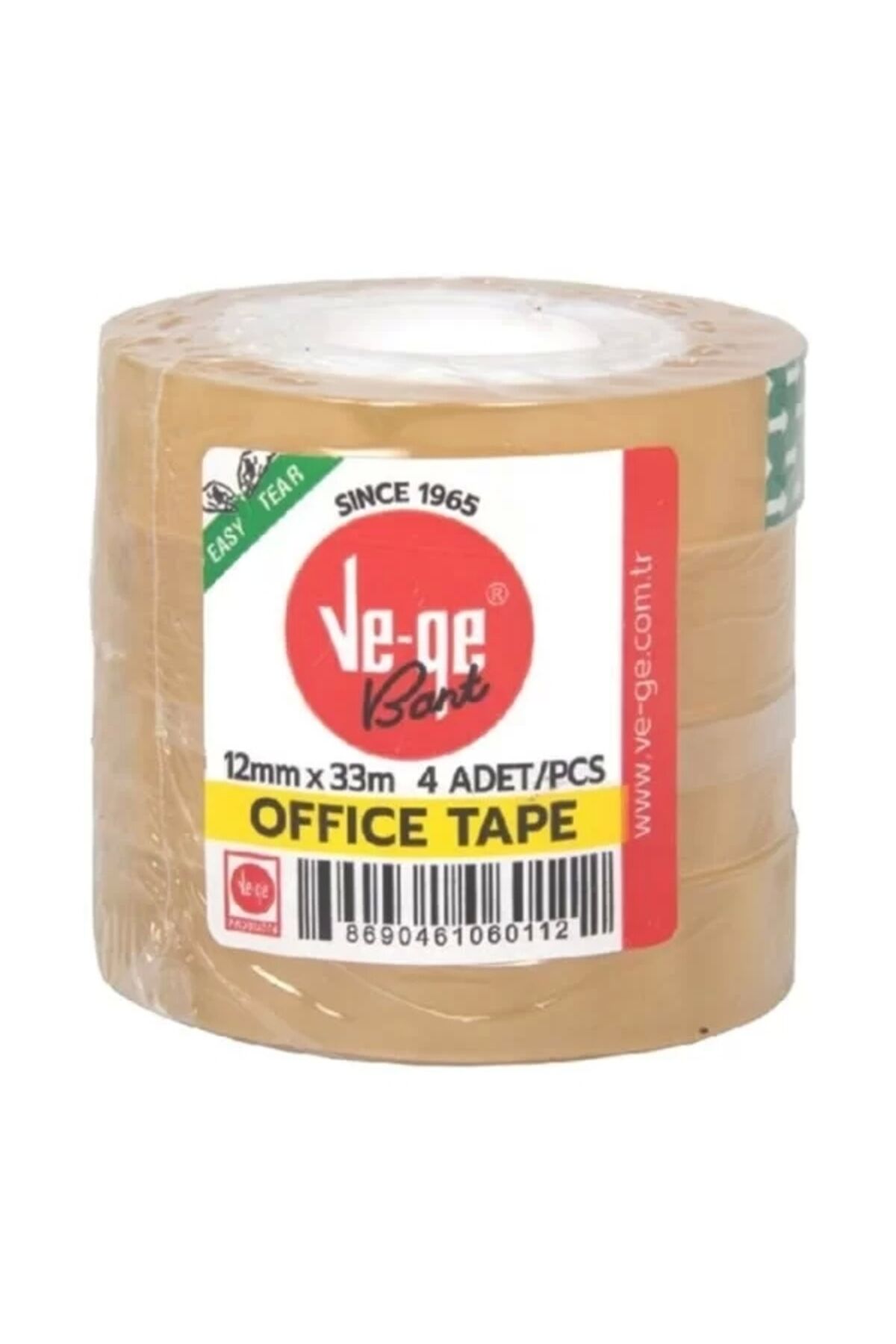 VE-GE Selefon Bant 12 x 33 mm - 4 Adet