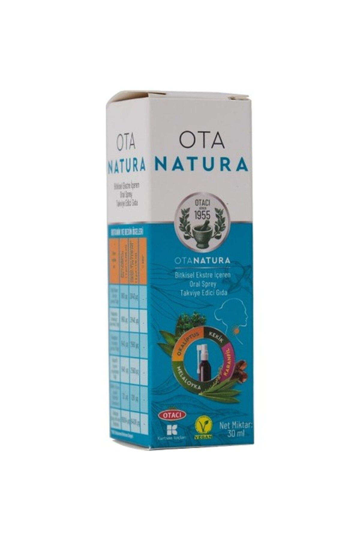 Otanatura Oral Sprey 30 ml 8699512340036